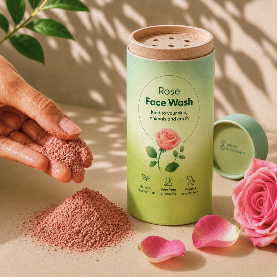 Rose Face Wash | Powder Cleanser