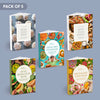 Combo Pack of 5 Satvic Food Books | English