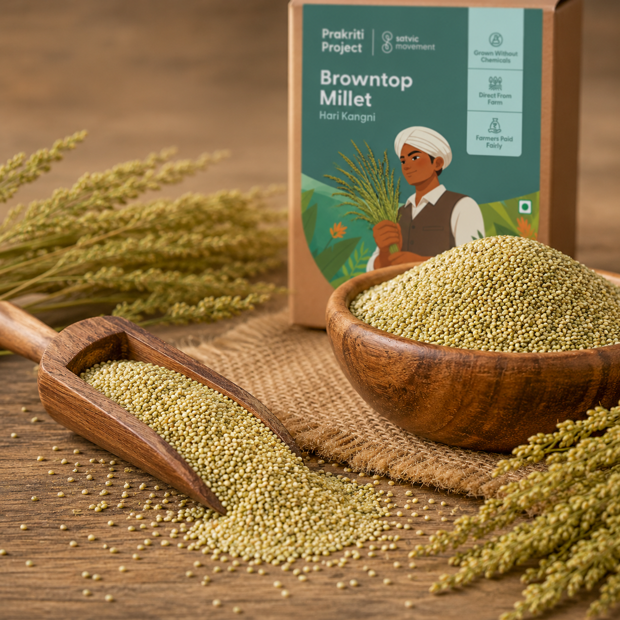 Browntop Millet (Hari Kangni)
