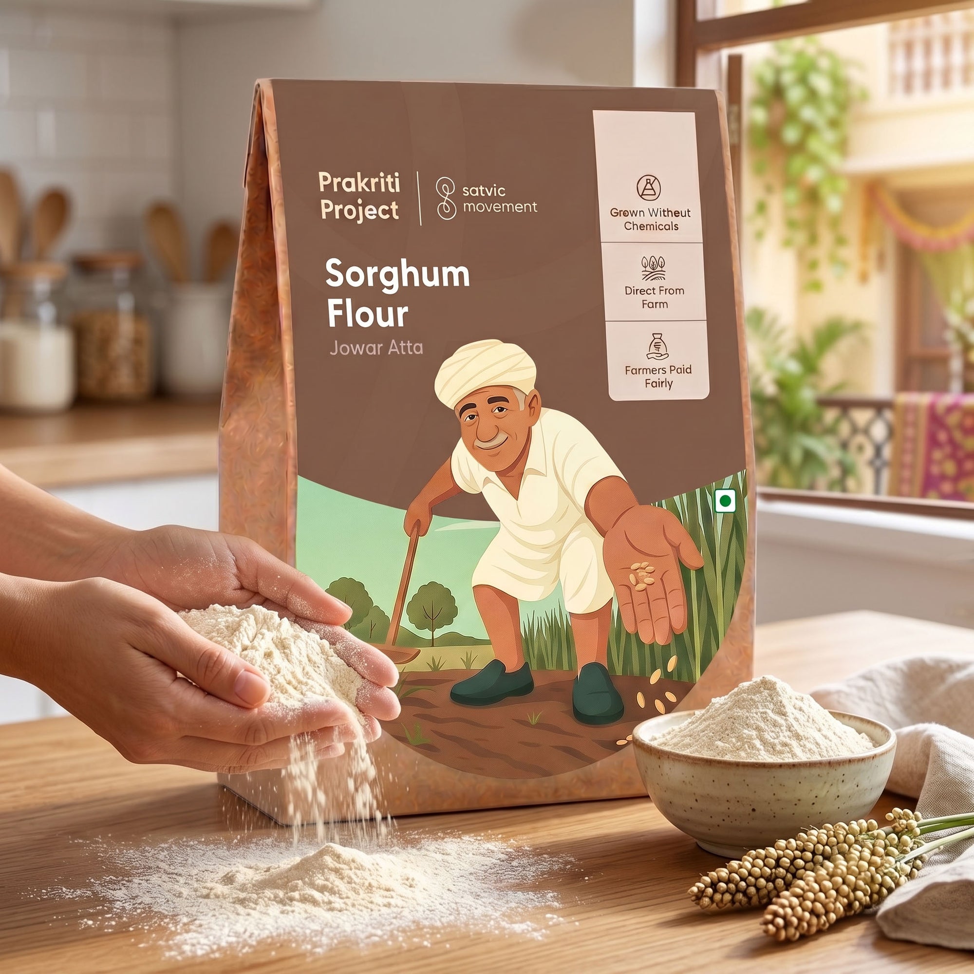 Jowar Atta (Sorghum Flour)