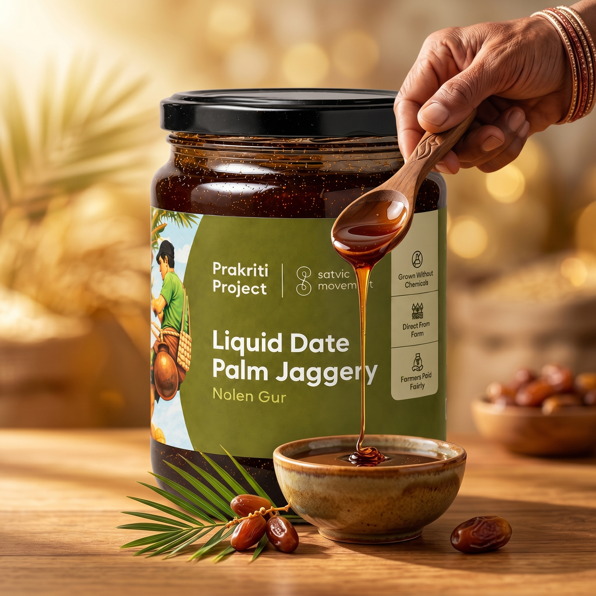 Liquid Date Palm Jaggery