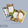 Combo Pack of 4 Satvic Food Books | English